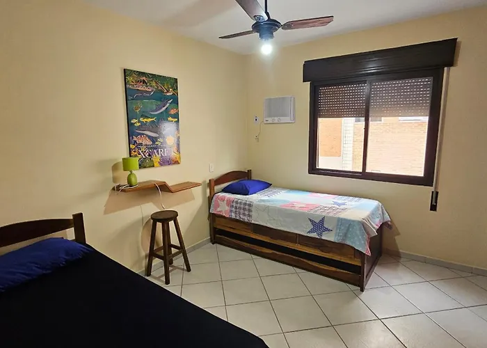 Apto Com Ar Condicionado - Enseada Guarujá