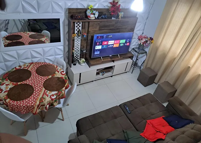 Apto Em Enseada, 200 Metros Praia - 2 Quartos Com Ar Condicionado - 6 Hospedes Guarujá
